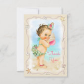 Merci de Shell de conque de bébé de plage de brune (Devant)