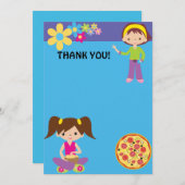 Merci de soirée pyjamas (Devant / Derrière)