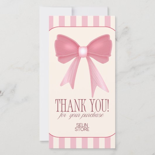 MERCI ! de soutenir Selin Store (Devant)