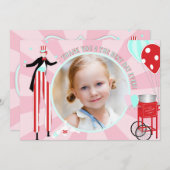 Merci de sucrerie de coton de marcheur d'échasse (Devant / Derrière)