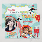 Merci de sucrerie de coton de marcheur d'échasse (Devant / Derrière)