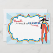 Merci de sucrerie de coton de marcheur d'échasse (Dos)