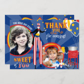 Merci de sucrerie de coton de marcheur d'échasse (Devant / Derrière)