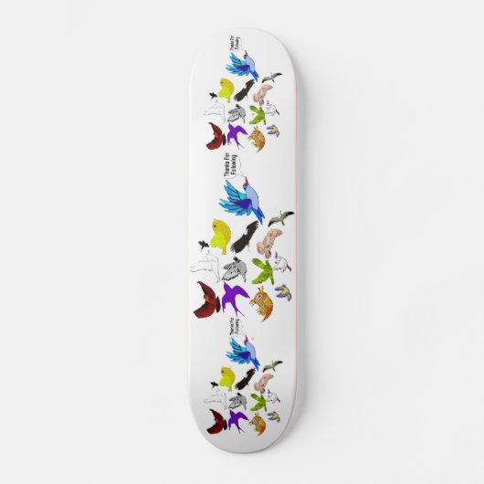 Merci de suivre Skateboard (Recto)