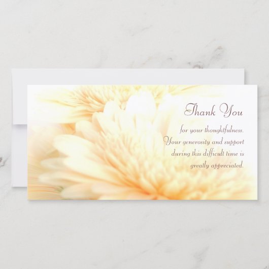 Merci de sympathie (Devant)