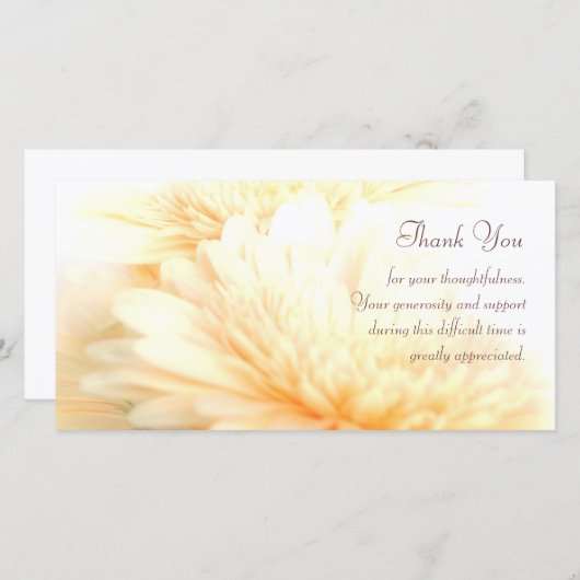 Merci de sympathie (Devant / Derrière)