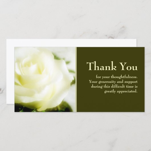 Merci de sympathie (Devant / Derrière)