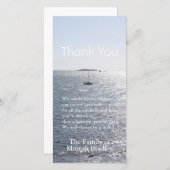 Merci de sympathie de bateau et d'île 3 de mer (Devant / Derrière)