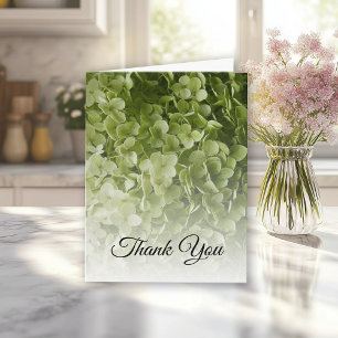 Merci de Sympathie Florale Hydrangea Vert