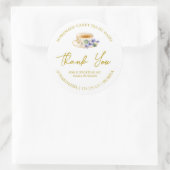 Merci de thé à la violette maison simple Étiquette (Sac)