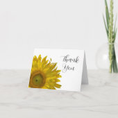 Merci de tournesol jaune (Devant)