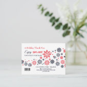 Merci de vacances pour votre carte Promo Patronage (Debout devant)