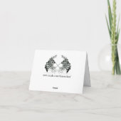 Merci de voiture de course ou note blanche (Dos)