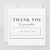 Merci de votre achat Entreprise modifiable (Devant)