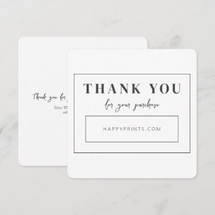 Merci de votre achat Entreprise modifiable