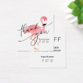 merci de votre achat rose flamingo (Bureau)