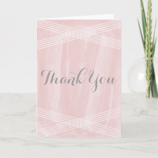 Merci Déco Aquarelle Rose (Devant)