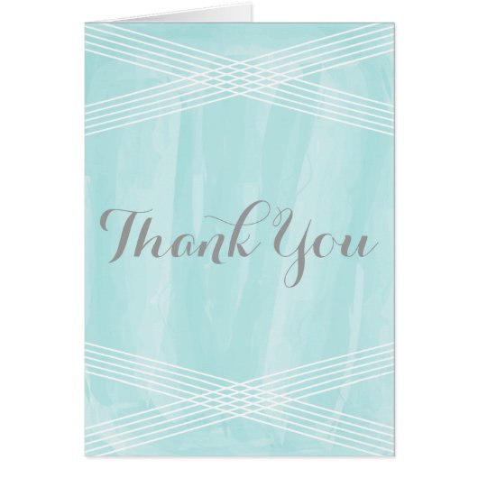 Merci déco couleur turquoise (Devant)