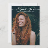 Merci décontracté manuscrit Script Graduate Photo (Devant)