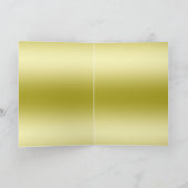 Merci décoratif or et noir élégant (Intérieur)