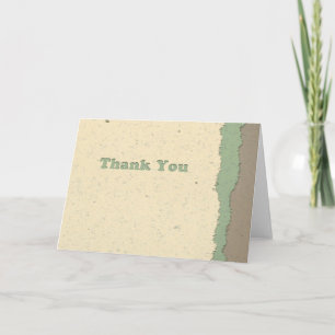 Merci - Découpe de papier à main