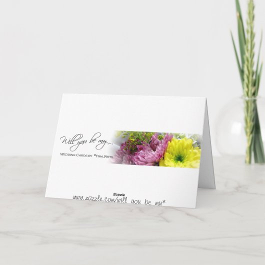 MERCI Demoiselles d'honneur, etc (Dos)