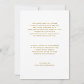 Merci d'enterrement de sympathie de photo de roses (Dos)