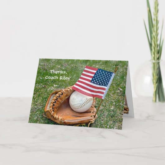 Merci d'entraîneur de softball (Devant)