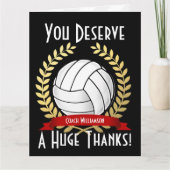 Merci d'entraîneur de volley-ball géant (Devant)