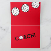 Merci d'entraîneurs de volleyball (Intérieur)