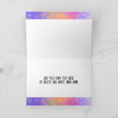 Merci d'entreprise Aquarelle colorée (Intérieur)