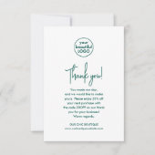 Merci d'entreprise de l'appréciation du client éco (Devant)