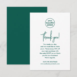 Merci d'entreprise de l'appréciation du client éco