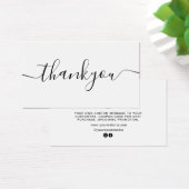 Merci D'Entreprise Minimal Moderne Pour L'Insertio (Bureau)