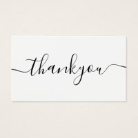 Merci D'Entreprise Minimal Moderne Pour L'Insertio