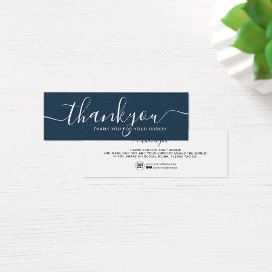 Merci D'Entreprise Minimal Moderne Pour L'Insertio (Bureau)