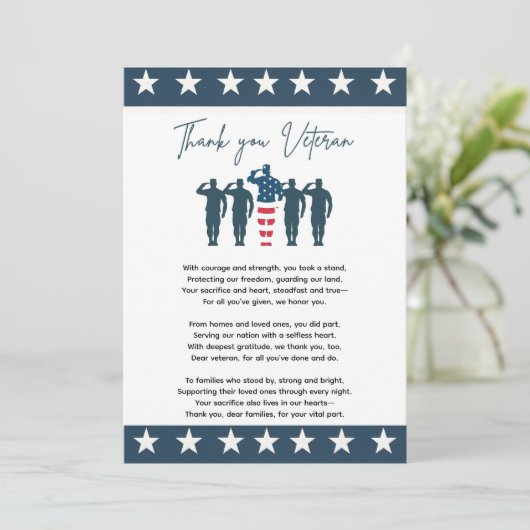 Merci des anciens combattants | Appréciation patri (Debout devant)