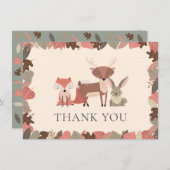 Merci des animaux des bois (Devant / Derrière)