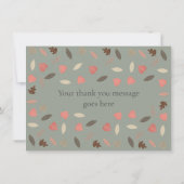 Merci des animaux des bois (Dos)