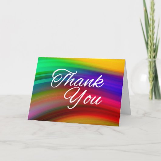 Merci des couleurs colorées (Devant)