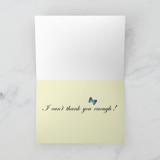 Merci des papillons (Intérieur)