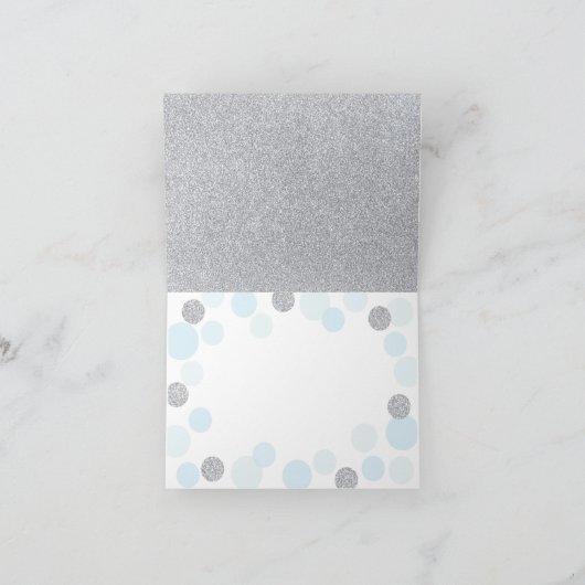 Merci des pointes bleues à pointes d'argent (Intérieur)