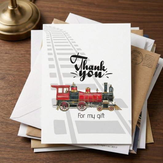 Merci des rails rouges