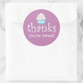 Merci d'être gentil Sticker Cupcake (Sac)