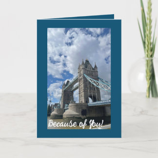 Merci d'être là carte.