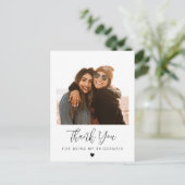 merci d'être ma carte de demoiselle (Debout devant)