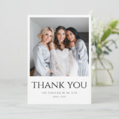 Merci d'être ma carte de domestique (Debout devant)