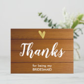 Merci D'Être Ma Carte D'Épouse| Barne Wood (Debout devant)