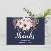 Merci d'être ma demoiselle d'honneur - Carte | Flo (Debout devant)