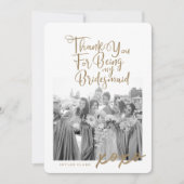 Merci d'être ma demoiselle d'honneur Photo de mode (Devant)